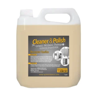 Cleaner & Polish: Limpiador Anti-Huellas para Acero Inoxidable ERCO - 1 Galón