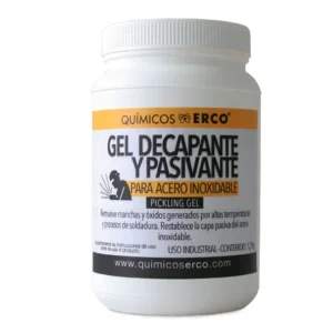 Gel Decapante y Pasivante para Acero Inoxidable ERCO - 1,200 Gramos