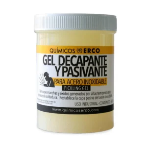Gel Decapante y Pasivante para Acero Inoxidable ERCO - 600 Gramos